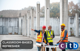 Course thumbnail image - CITB Site Management Safety Training Scheme Refresher (SMSTS-R) Course (classroom based)